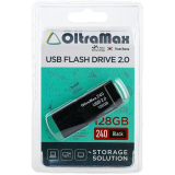 USB Flash накопитель 128Gb OltraMax 240 Black (OM-128GB-240-Black)