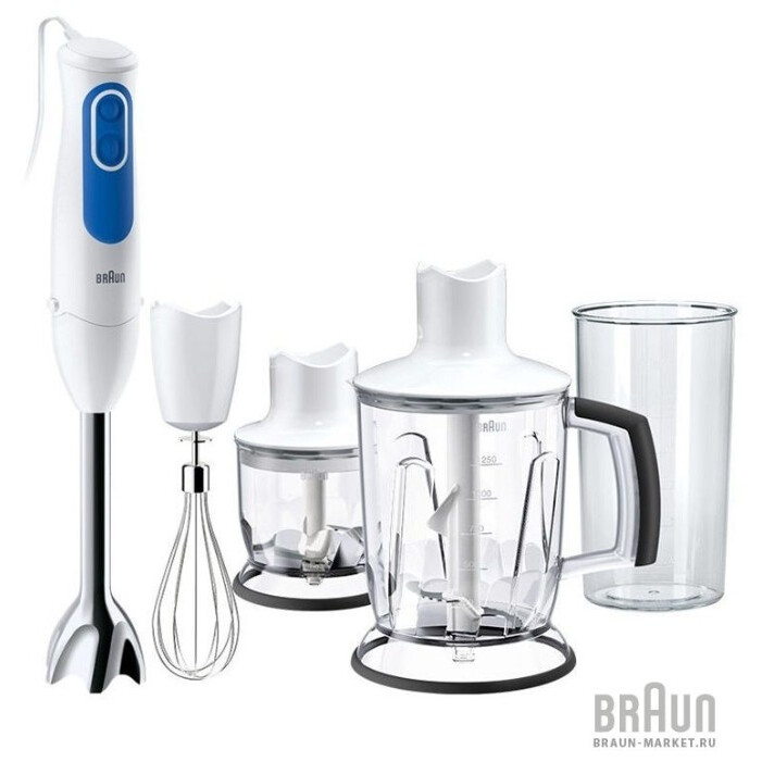 Блендер Braun MQ3045 Aperitive White/Blue - 0X22111191