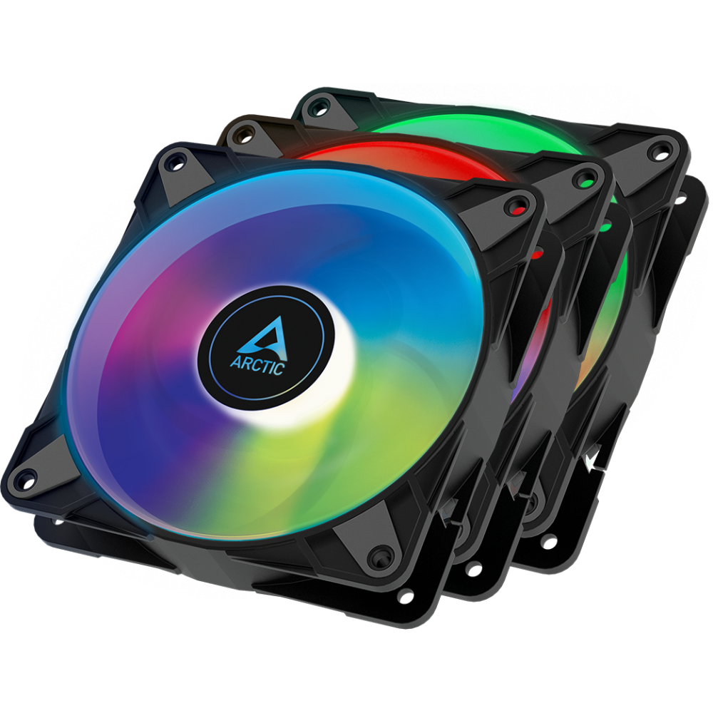 Вентилятор для корпуса Arctic Cooling P12 PWM PST A-RGB Value pack - ACFAN00232A