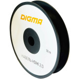 Кабель HDMI - HDMI, 50м, Digma BHP AOC 2.0-50