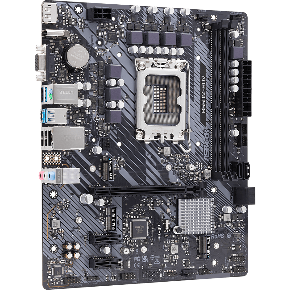 Материнская плата ASROCK h610m-Hdv/m.2. LGA 1700 ASROCK h610m-Hdv/m2. ASROCK b660m-Hdv. H610m-Hdv/m.2.