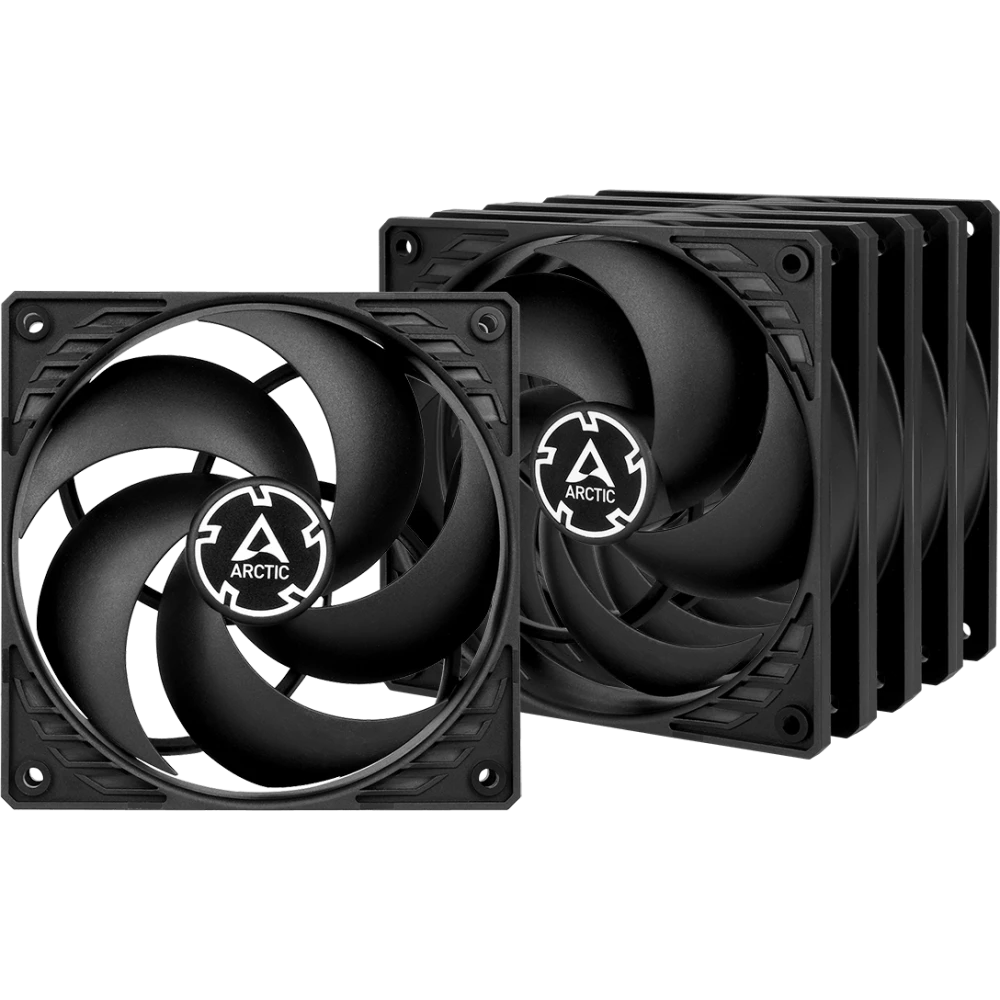 Вентилятор для корпуса Arctic Cooling P12 Black/Black Value pack - ACFAN00135A