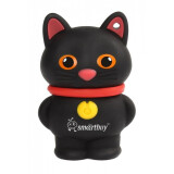 USB Flash накопитель 32Gb SmartBuy Wild Cat Black (SB32GBCatK)