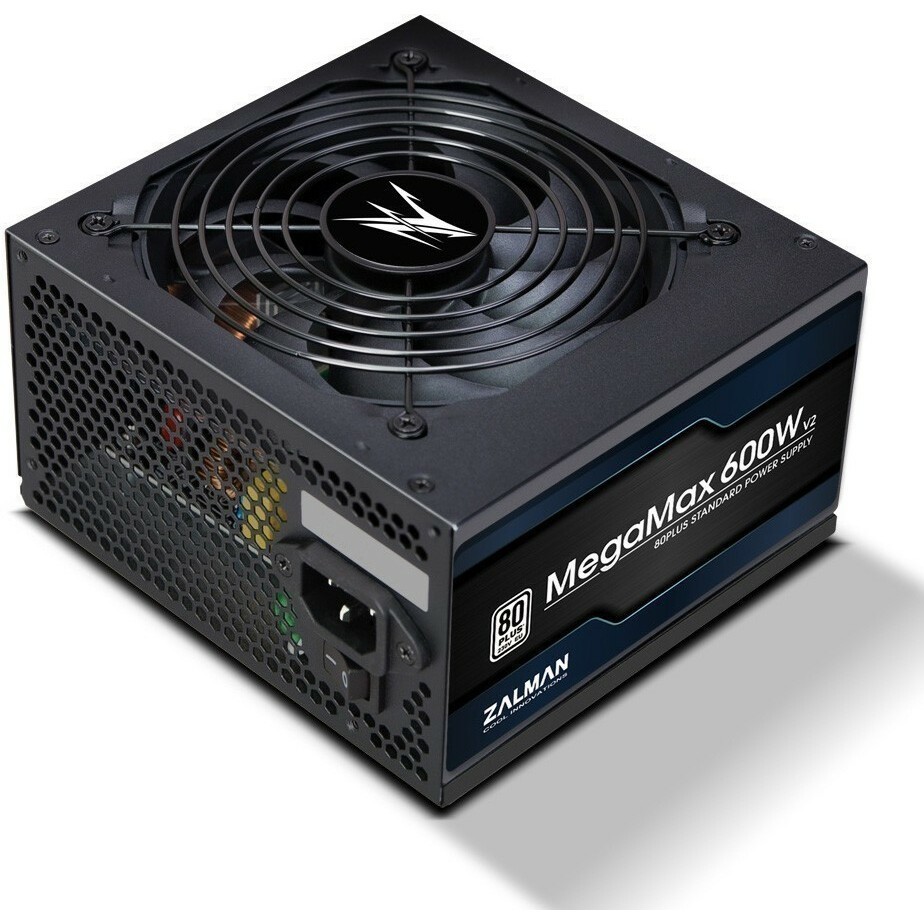 Блок питания 600W Zalman MegaMax (ZM600-TXII (V2)): купить в интернет  магазине Регард Москва: цена, характеристики, описание, отзывы