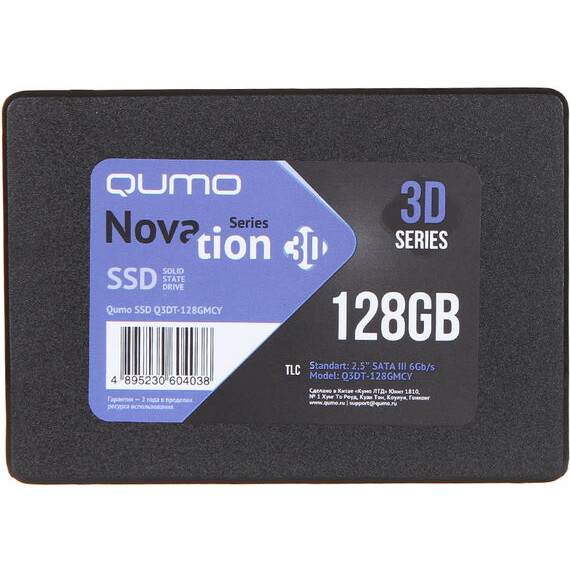 Накопитель SSD 128Gb QUMO Novation (Q3DT-128GMSY)