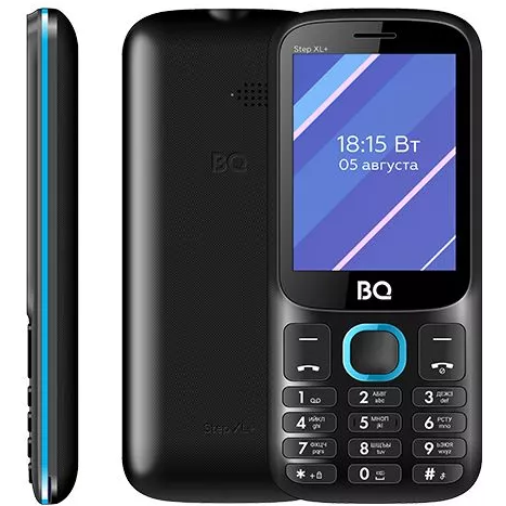 Телефон BQ 2820 Step XL+ Black/Blue