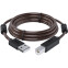 Кабель USB A (M) - USB B (M), 2м, Greenconnect GCR-50603 - фото 2