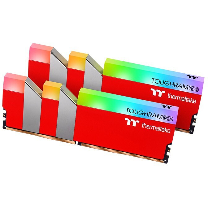 Оперативная память 16Gb DDR4 3600MHz Thermaltake TOUGHRAM RGB (RG25D408GX2-3600C18A) (2x8Gb KIT)