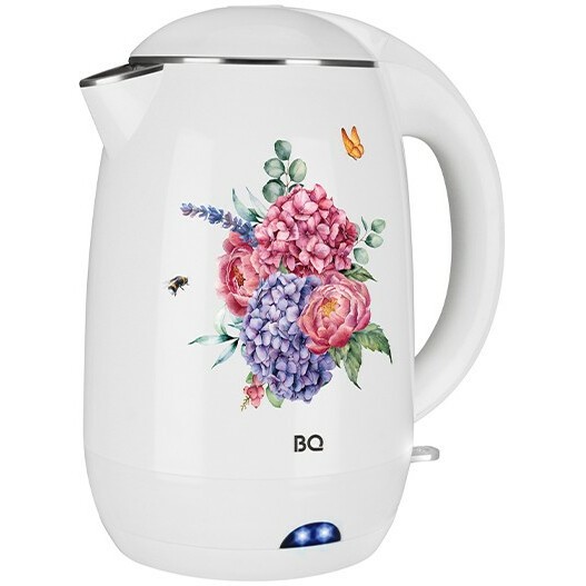 Чайник BQ KT1702P White/Flowers