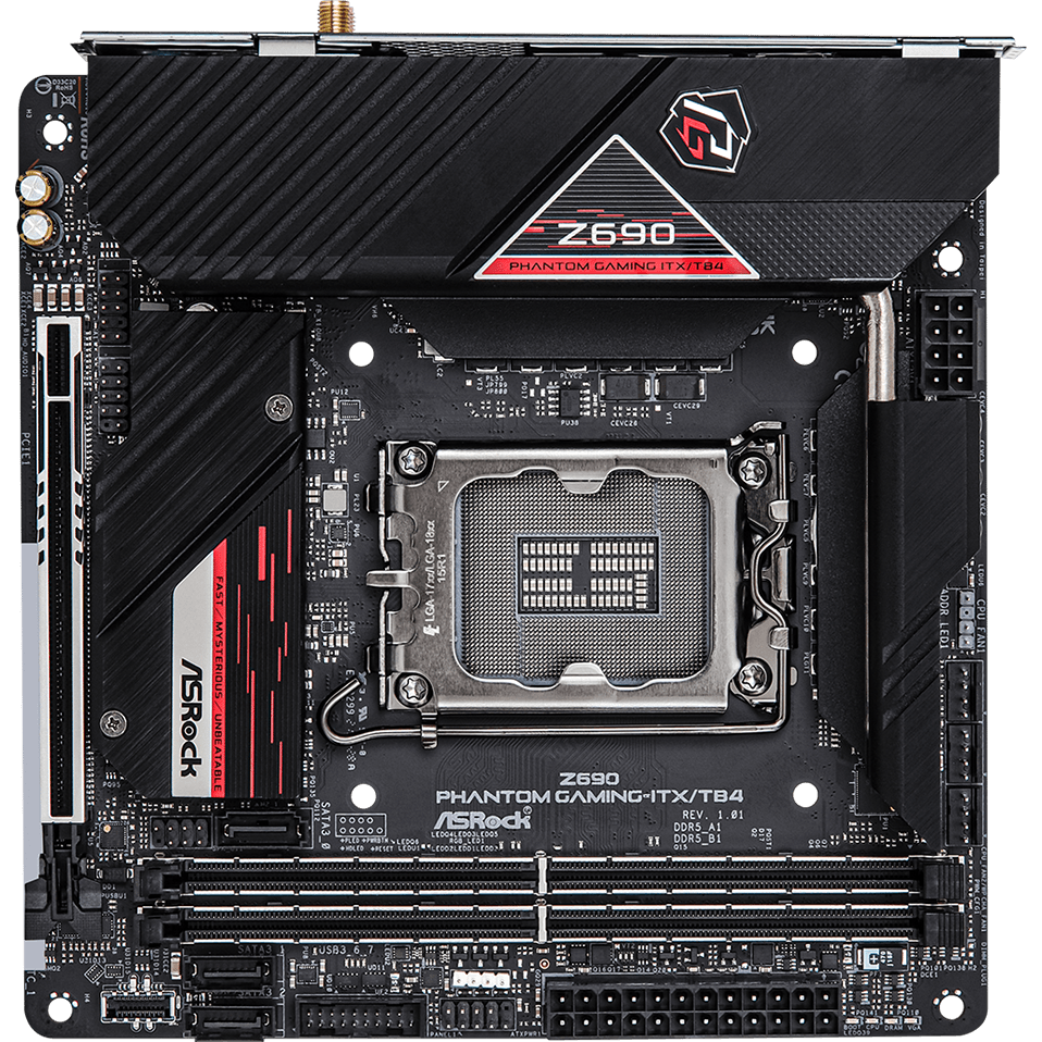 Материнская плата ASRock Z690 Phantom Gaming-ITX/TB4