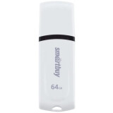 USB Flash накопитель 64Gb SmartBuy Paean White (SB64GBPN-W)