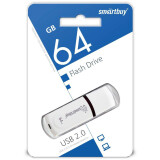 USB Flash накопитель 64Gb SmartBuy Paean White (SB64GBPN-W)