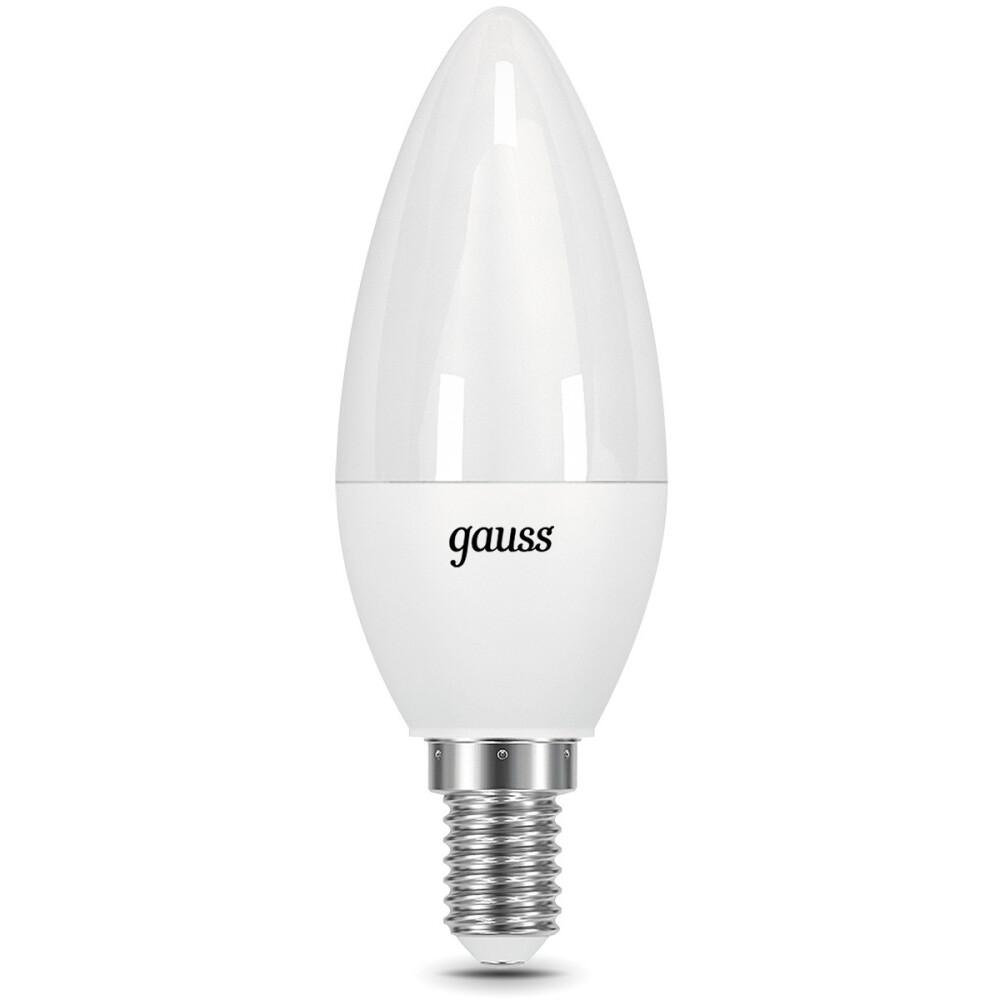 Светодиодная лампочка Gauss Elementary Candle 6500K (6 Вт, E14) - 33136