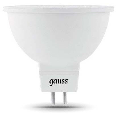 Светодиодная лампочка Gauss MR16 3000K (7 Вт, GU5.3) - 101505107