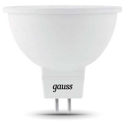 Светодиодная лампочка Gauss MR16 4100K (7 Вт, GU5.3) - 101505207