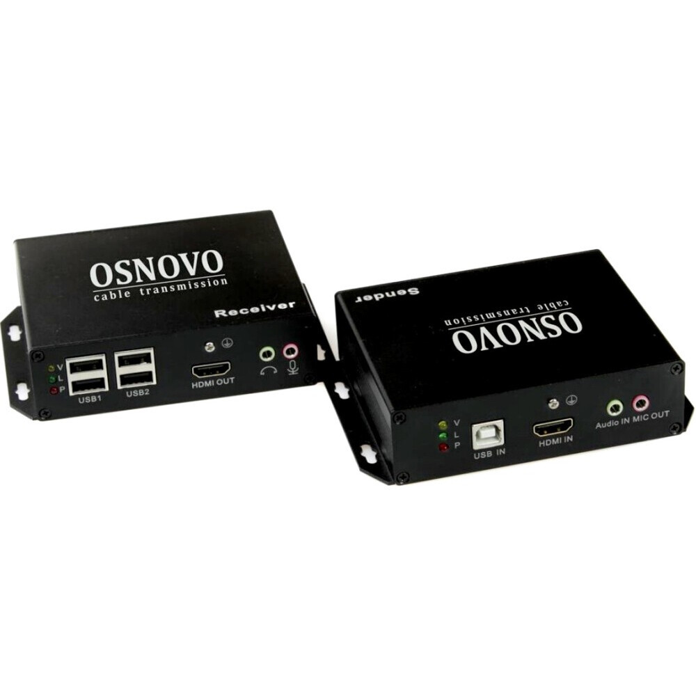 Удлинитель HDMI Osnovo TLN-HIKMA/1+RLN-HIKMA/1