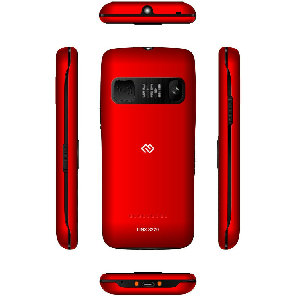 Телефон Digma Linx S220 Red: купить в интернет магазине Регард Москва:  цена, характеристики, описание, отзывы