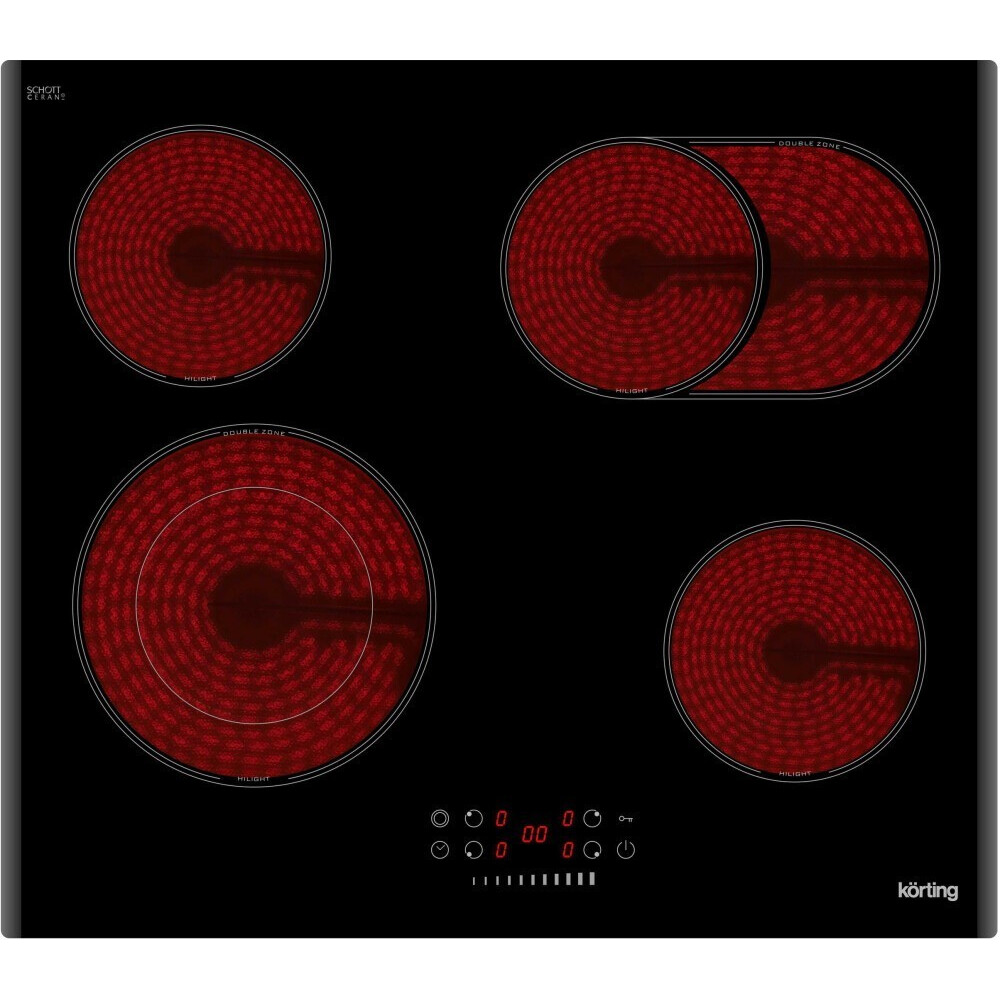 Электрическая варочная панель Korting HK 62550 B