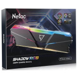 Оперативная память 16Gb DDR4 3200MHz Netac Shadow RGB (NTSRD4P32DP-16E) (2x8Gb KIT)