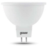 Светодиодная лампочка Gauss MR16 4100K 220V (5 Вт, GU5.3) (101505205)