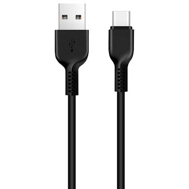 Кабель USB - USB Type-C, 2м, HOCO X20 Black (HC-68907)