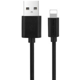 Кабель USB - Lightning, 1м, More Choice K13i Black (K13IB)