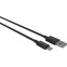 Кабель USB - Lightning, 1м, More Choice K24i Black - K24IB