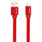 Кабель USB A (M) - microUSB B (M), 1м, More Choice K20m Red - K20MR