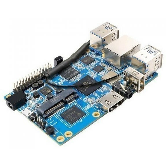 Одноплатный компьютер Orange Pi 3 H6 2Gb+8Gb eMMC - RD048