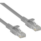 Патч-корд ExeGate UTP-RJ45-RJ45-C6-CU-0,5M-GY, 0.5м (EX282002RUS)