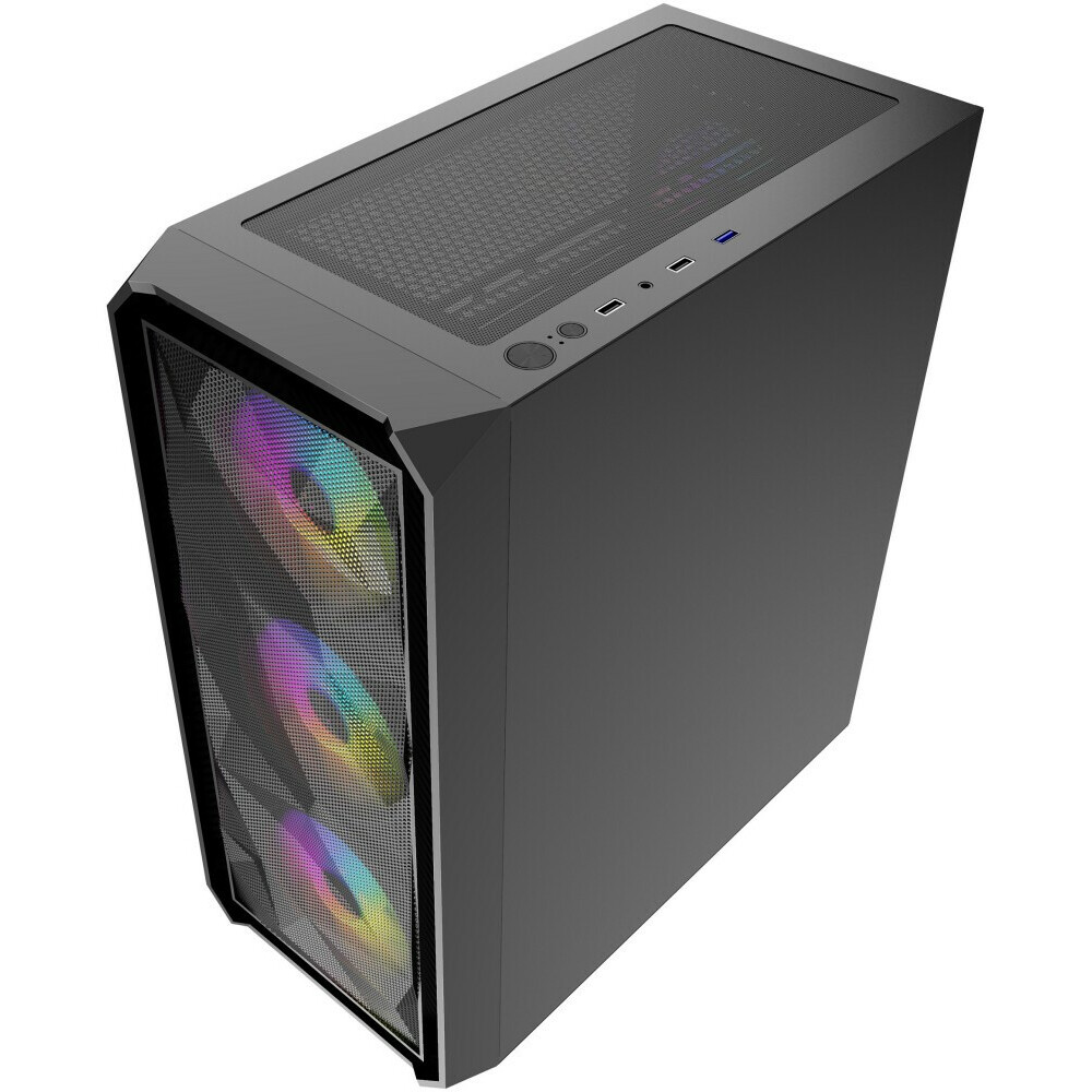 Powercase edge. Корпус POWERCASE Mistral Edge CMIEB-l4. Корпус ATX POWERCASE Mistral Edge. Корпус POWERCASE Mistral. Корпус POWERCASE Mistral Edge, Tempered Glass, 4x 120mm 5-Color Fan, чёрный, ATX (CMIEB-l4).