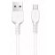 Кабель USB A (M) - microUSB B (M), 1м, HOCO X13 White (HC-61175)