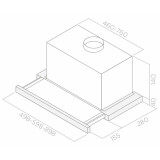 Вытяжка Elica Elite 14 Lux BL/A/50 (PRF0081870B)