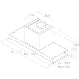 Вытяжка Elica Glass Out IX/A/60 (PRF0109787)