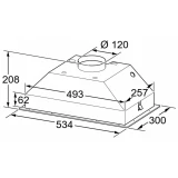 Вытяжка Bosch DLN53AA50