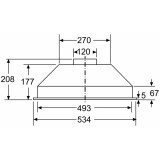 Вытяжка Bosch DLN53AA50