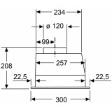 Вытяжка Bosch DLN53AA50