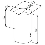 Вытяжка MAUNFELD Lee Side C 39 Inox (КА-00012663)