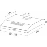 Вытяжка LEX S 600 Inox (CHTI000317)