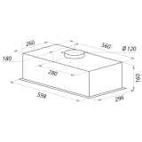 Вытяжка MAUNFELD Crosby Light C 60 White (УТ000009845)