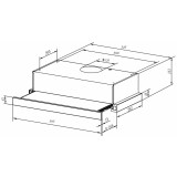 Вытяжка Weissgauff TEL 06 2M WH (417300)