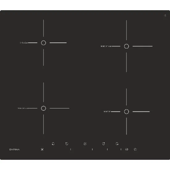 Индукционная варочная панель DARINA PL EI305 B