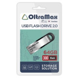 USB Flash накопитель 64Gb OltraMax 300 Black (OM-64GB-300-Black)