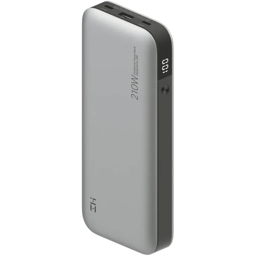 Внешний аккумулятор Xiaomi ZMI Power Bank 25000 Grey: купить в интернет  магазине Регард Москва: цена, характеристики, описание, отзывы