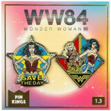 Значок Numskull Pin Kings DC Чудо-женщина 84 1.3 - набор из 2 шт (NS2465)