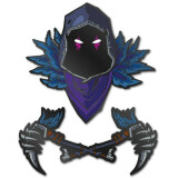 Значок Numskull Pin Kings Fortnite 1.1 Raven - набор из 2 шт (NS2444)