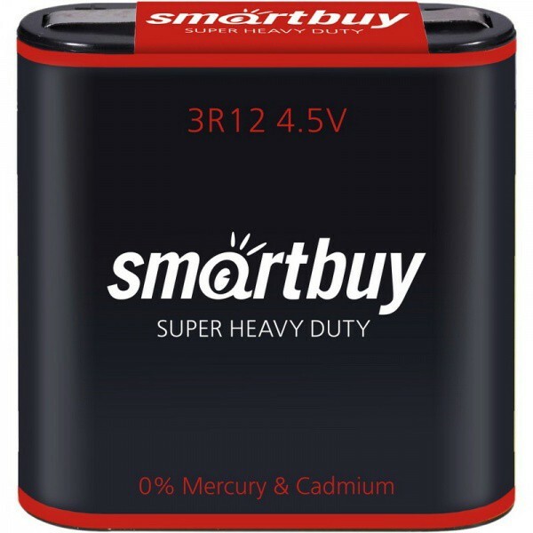 Батарейка SmartBuy 3R12/1S (1 шт.) - SBBZ-3R12-1S