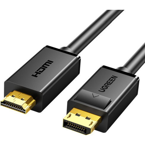 Кабель DisplayPort (M) - HDMI (M), 2м, UGREEN DP101 - 10202