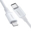 Кабель USB Type-C - Lightning, 1м, UGREEN US171 White - 10493