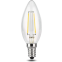 Светодиодная лампочка Gauss Filament Свеча 4100K (11 Вт, E14) - 103801211